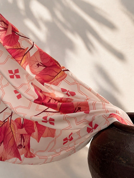 Island Petal Shawl — Bougainvillea