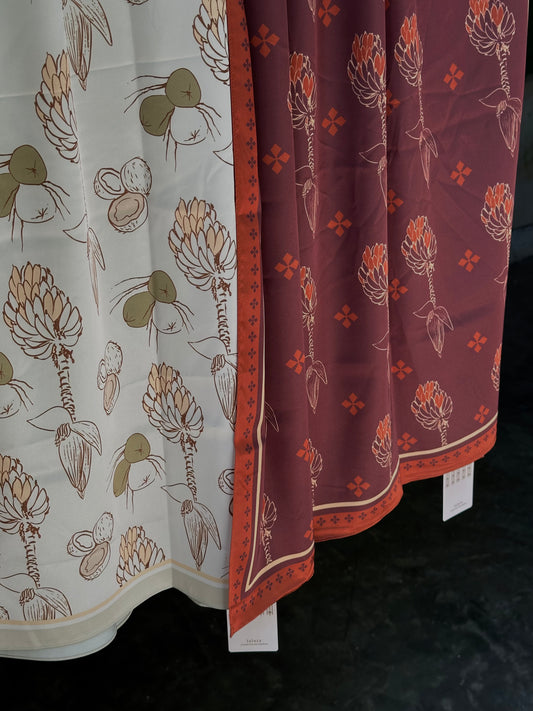 Island Harvest Shawl - Brown