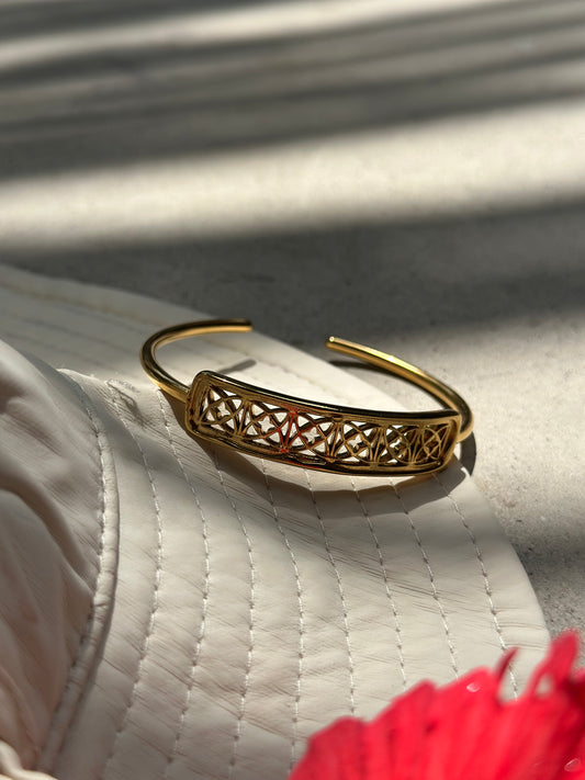Jaali Cuff Bangle