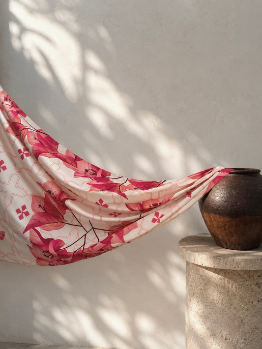 Island Petal Shawl — Bougainvillea