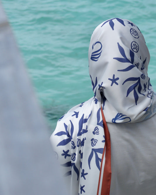 Beneath the Blue — the Boli Shawl