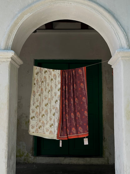 Island Harvest Shawl - Brown