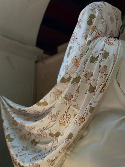 Island Harvest Shawl - White
