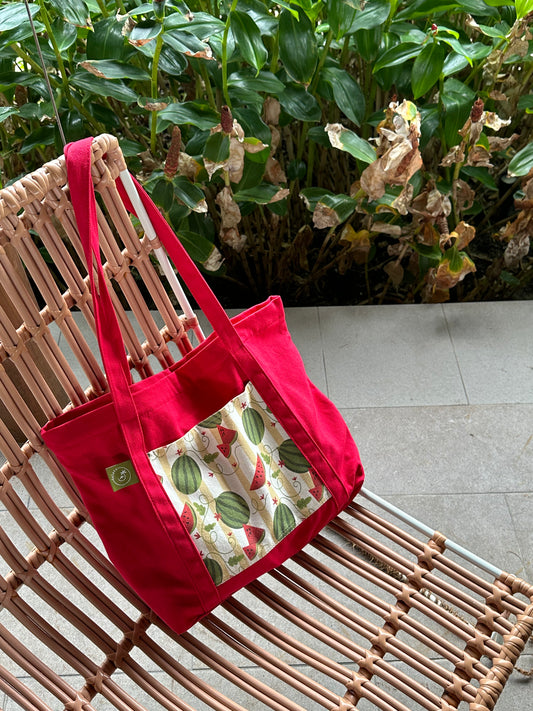 Karaa ( Watermelon ) Tote Bag